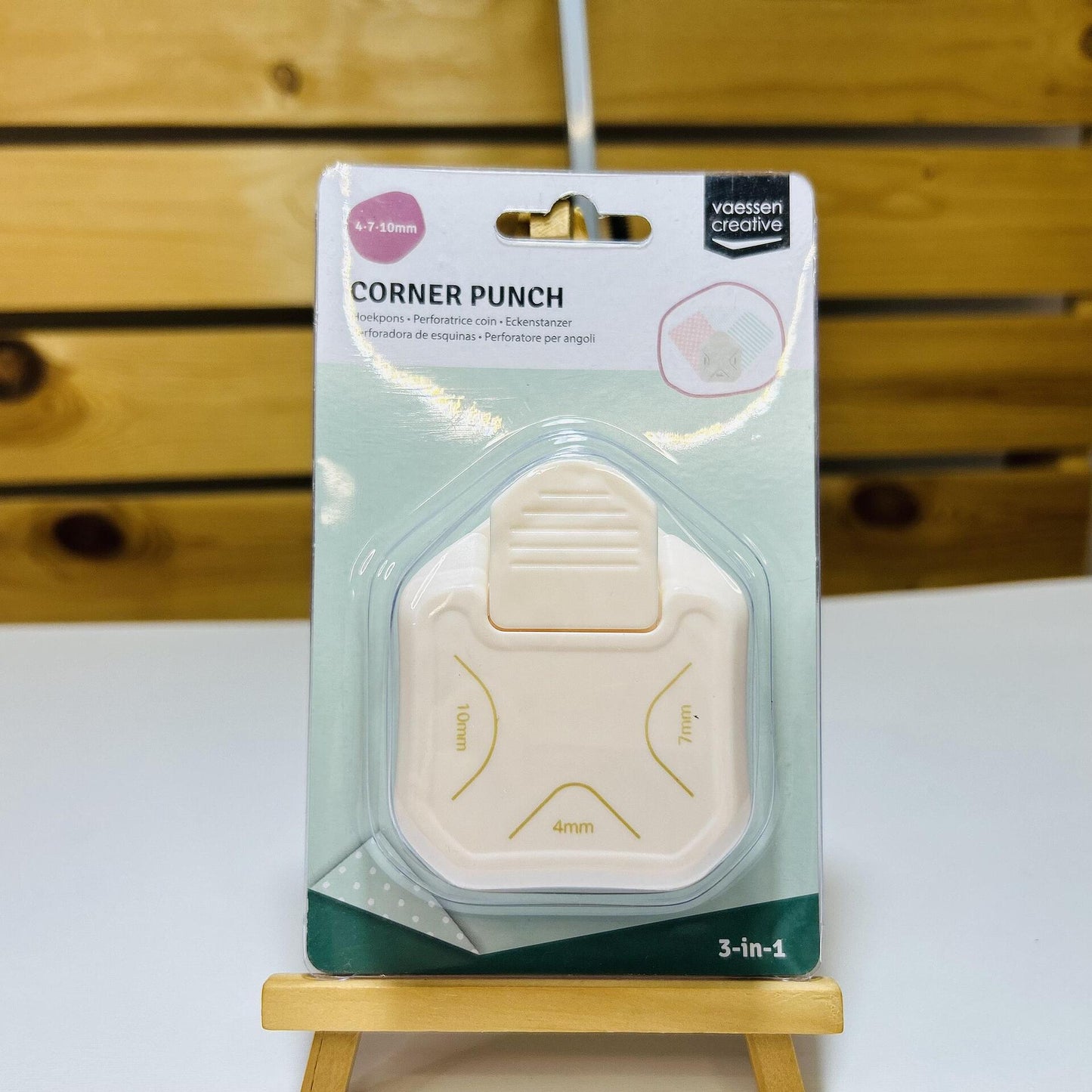 3-in-1 Corner Punch 4-7-10мм Vaessen Creative