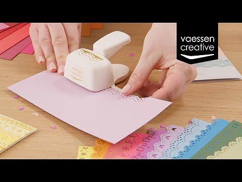 Бордюрен пънч Doily Edge Vaessen Creative