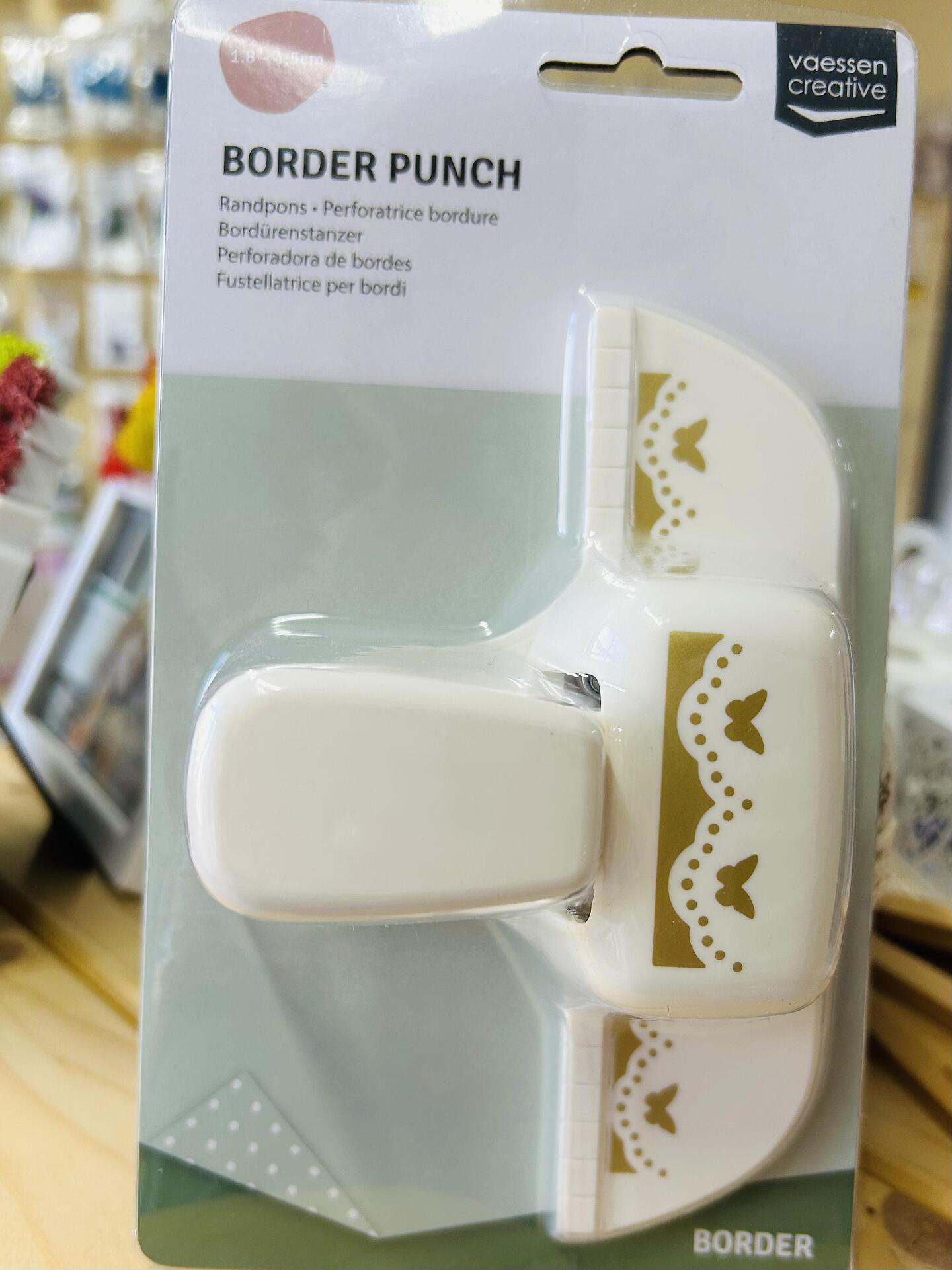 Бордюрен пънч Butterflies Vaessen creative