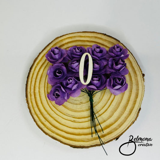 Цифри от бирен картон 3см