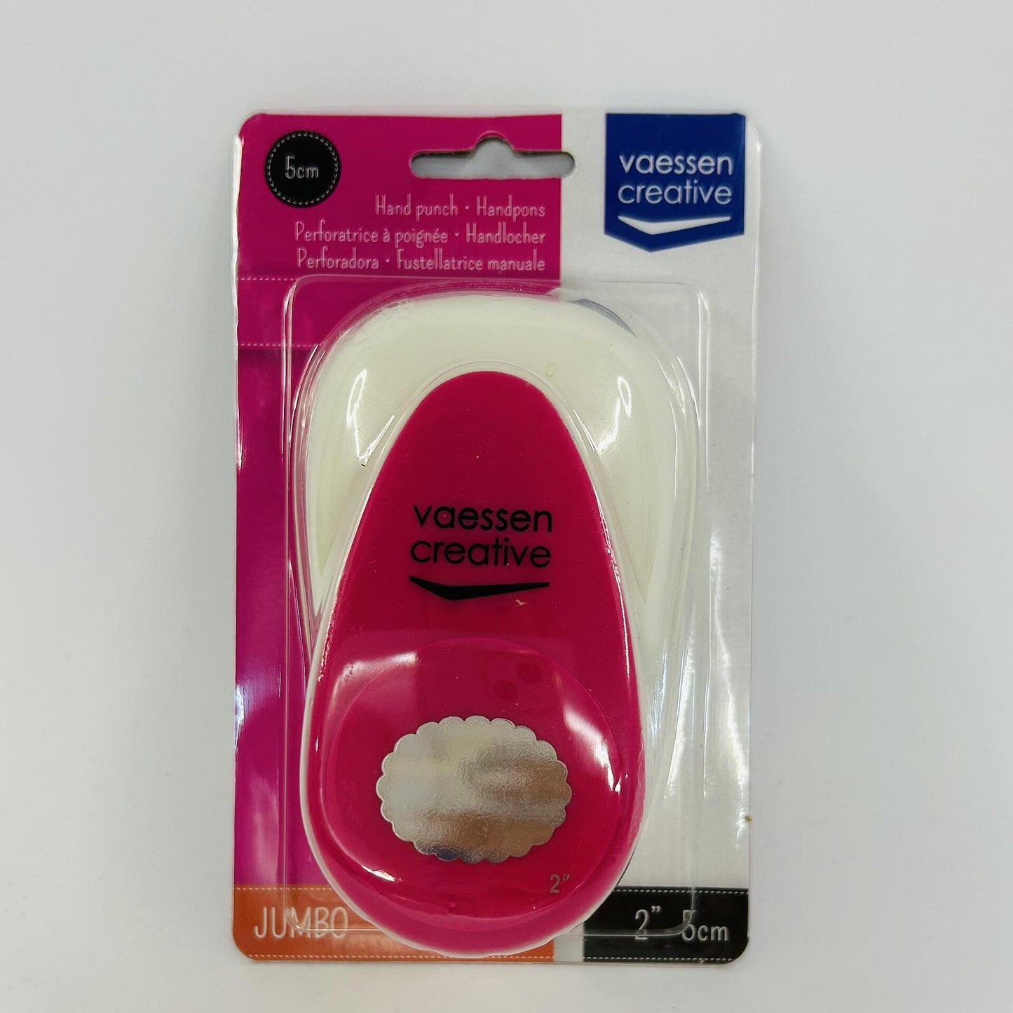Пънч Oval Shell 33x45mm Vaessen Creative