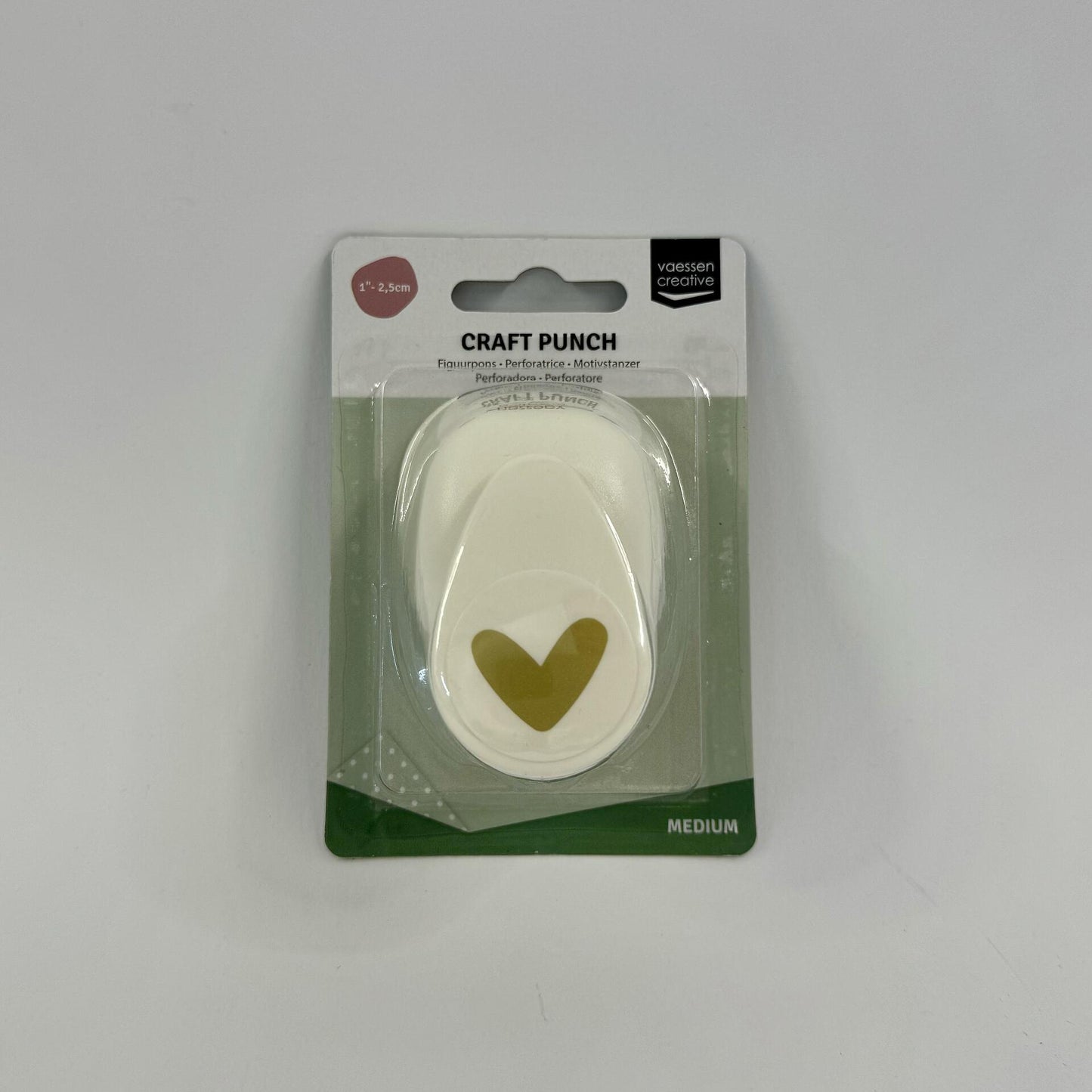 Пънч сърце 1,8х2,2см Vaessen Creative