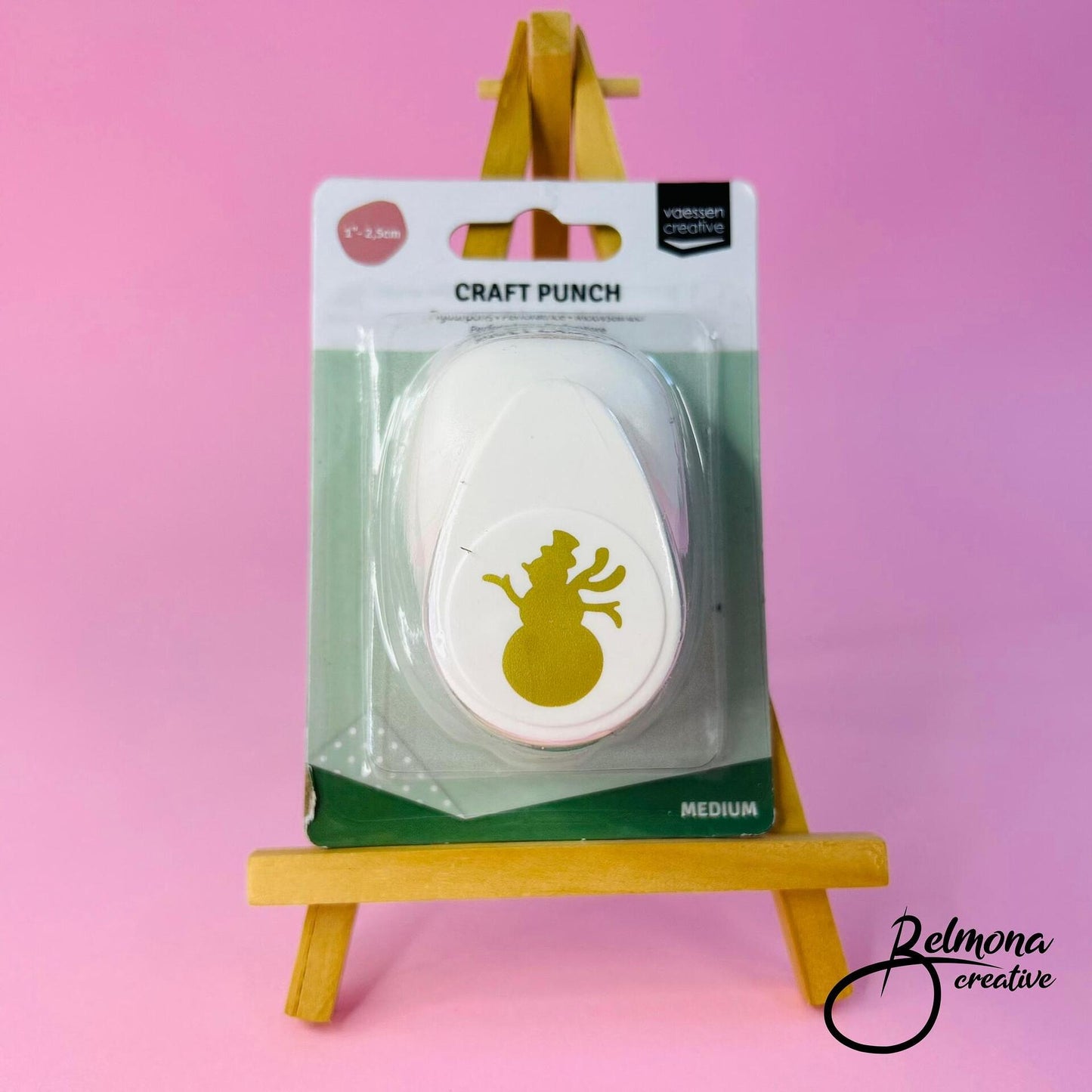 Пънч Снежен човек 2,5х2,1см Vaessen creative