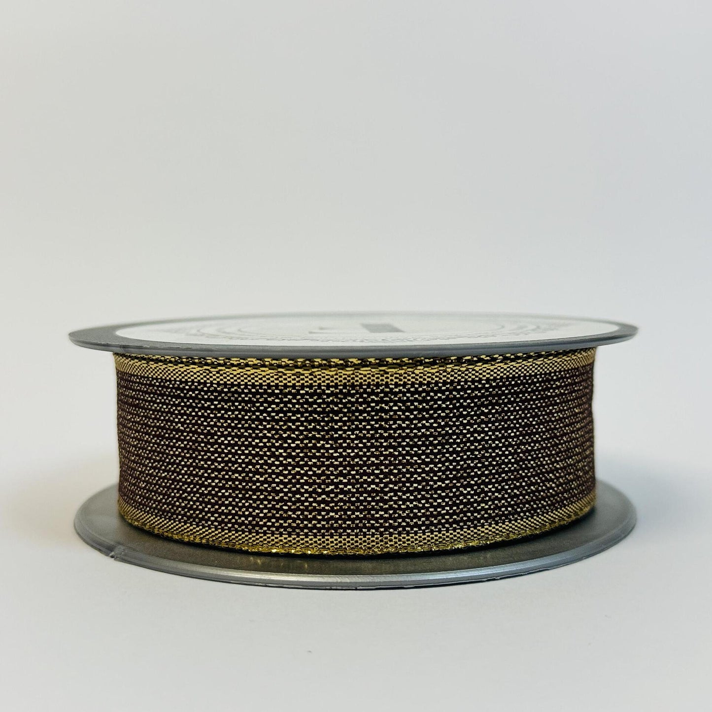 Панделка със златни нишки 3СМ/10М MARSALA