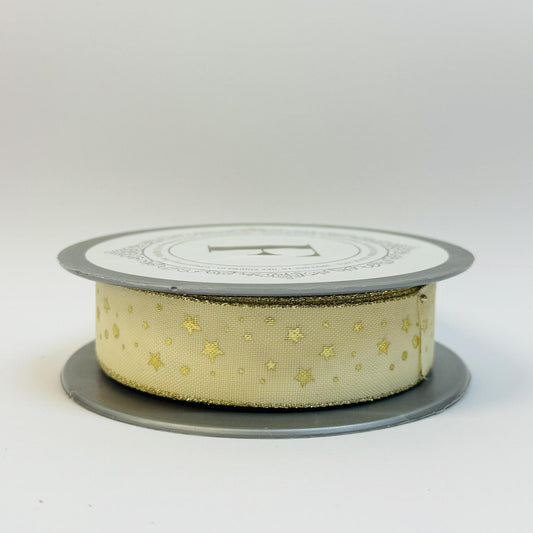 Панделка със звездички 2,3см/10м