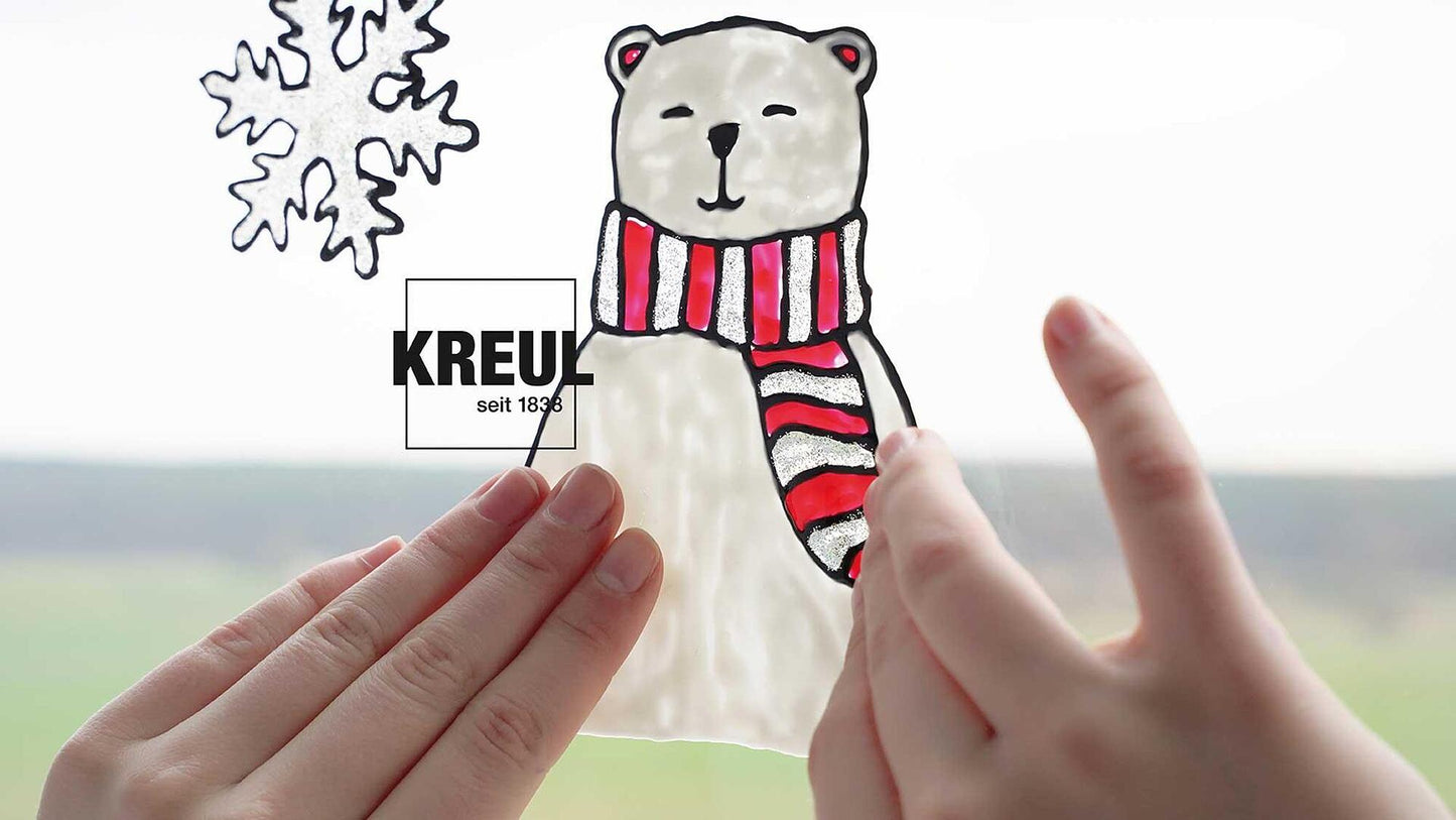 Зимен сет боя за стъкло KREUL