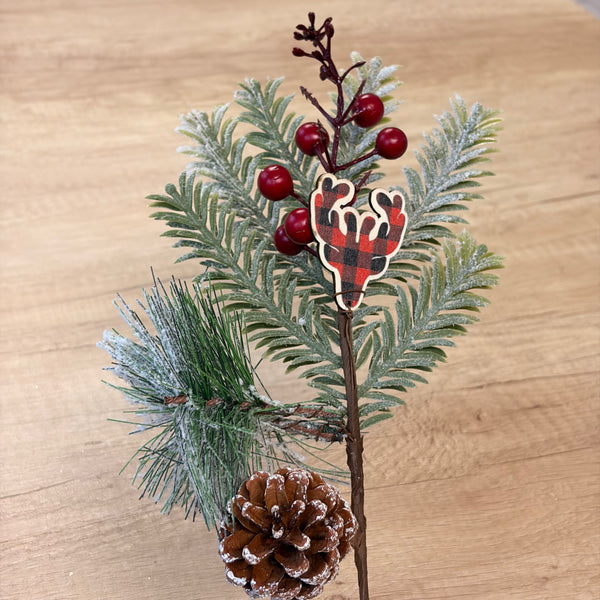 Коледен клон Елен 33cm