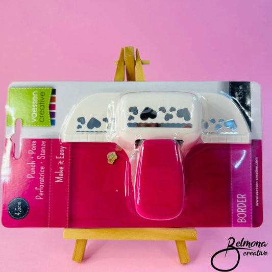 Бордюрен пънч сърца Vaessen Creative