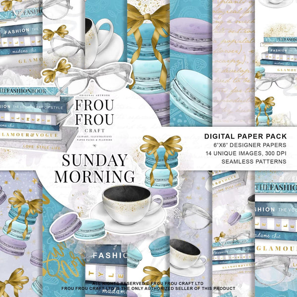Дизайнерски хартии "Sunday morning"