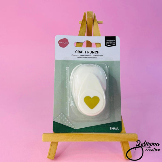 Пънч сърце 1,3х1,6см Vaessen Creative