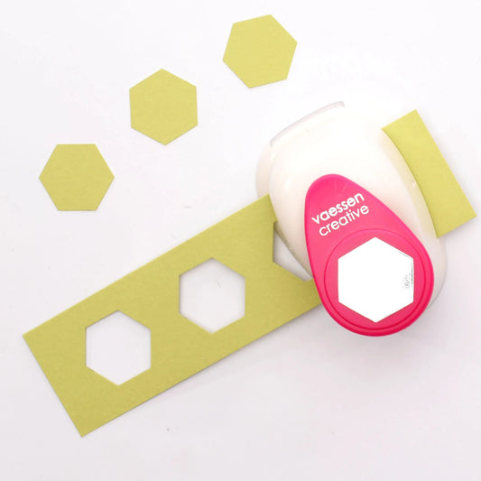 Пънч шестоъгълник 2.2х3.5см Vaessen Creative