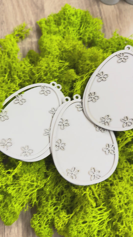 Яйчица от бирен картон, 5броя в опаковка