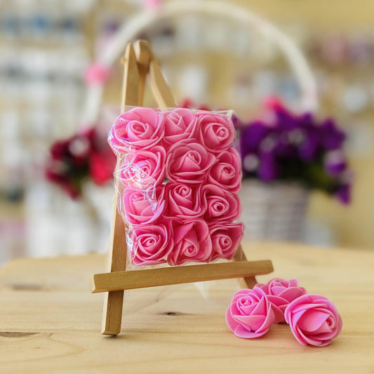 Рози фоам чашка розово